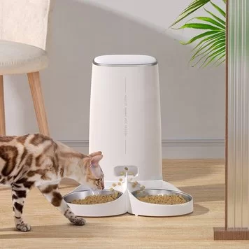 Умная кормушка для животных Xiaomi Rojeco 4L PTM-001 двойная WIFI Version 3