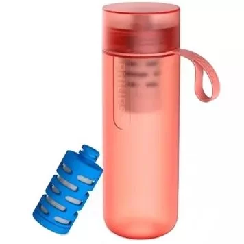 Бутылка для воды c фильтром Xiaomi Philips AWP2712RDR 58 Pink 1