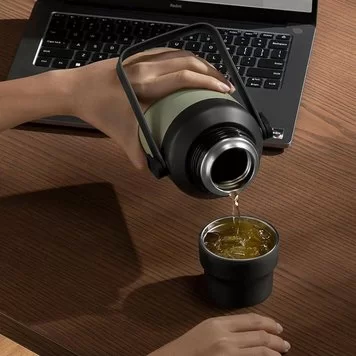 Термос Xiaomi Mijia Big Belly Thermos Cup 1000 ml MJDDB01PL зел 2