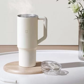 Термокружка Xiaomi Mijia Sippy Cup 1000 ml MJXGB01RM бел 2