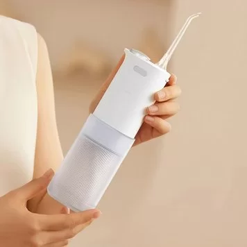 Портативный ирригатор Xiaomi Mijia Electric Teeth Flosser F400 MEO704 бел 3