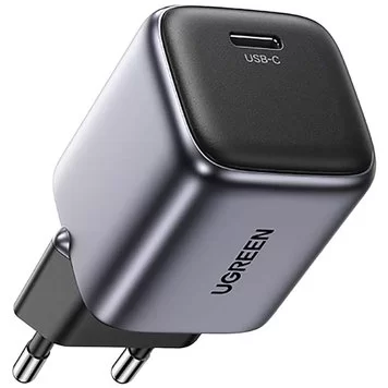 Адаптер питания Ugreen 30W Type-C CD319-90666 Mini GaN Space Gray