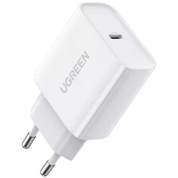 Адаптер питания Ugreen 20W Type-C CD137-10191 White