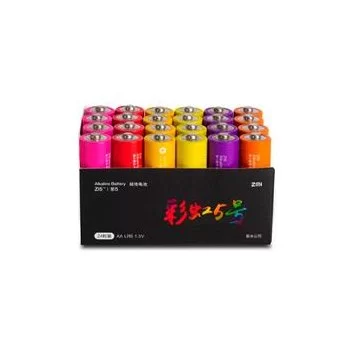 Уценка Батарейки алкалиновые Xiaomi ZMI Rainbow ZI5 AA LR6 1.5V 24 шт