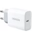 Адаптер питания Ugreen 20W Type-C CD137-50698 + кабель Lightning 1m White 2