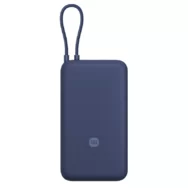 Портативный аккумулятор Xiaomi Mi Power Bank With Cable USB-C 20000mAh PB2030MI Blue