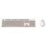 Клавиатура и мышка беспроводная Xiaomi Mijia Wireless Set 2 WXJS02YM RU + ENG Beige