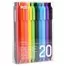 Набор гелевых ручек KACO Pure Plastic Gel Ink Pen 20 Colors