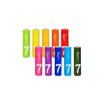 Уценка Батарейки алкалиновые Xiaomi ZMI Rainbow ZI7 AAA LR03 1.5V 10 шт