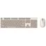 Клавиатура и мышка беспроводная Xiaomi Mijia Wireless Set 2 WXJS02YM Beige RU+ENG