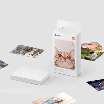 Фотобумага для принтера Xiaomi Mijia AR ZINK Portable Photo Printer Paper 20 шт 2