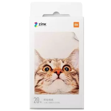 Фотобумага для принтера Xiaomi Mijia AR ZINK Portable Photo Printer Paper 20 шт