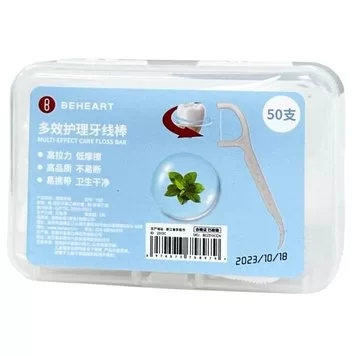 Зубная нить Xiaomi Xiaomi BEHEART Dental Floss Pick 50шт. 1