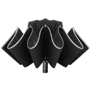 Зонт Xiaomi KongGu Reverse Ten Bone Automatic с фонариком Black