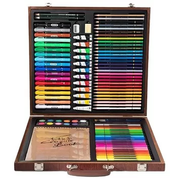 Набор для рисования Xiaomi Deli Painting Set Wooden Box