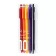 Набор гелевых ручек Xiaomi KACO Pure Plastic Gel Ink Pen 10 шт Colors