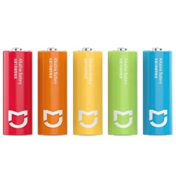 Батарейки алкалиновые Xiaomi Mijia Rainbow No.5 AAA 1.5V 40 шт. 1