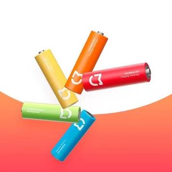 Батарейки алкалиновые Xiaomi Mijia Rainbow No.5 AAA 1.5V 40 шт. 2