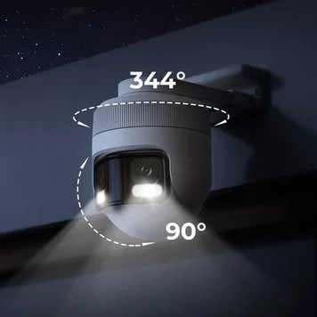 IP камера IMILAB Outdoor WiFi Plug-in Spotlight Camera 3.5K EC6 Panorama CMSXJ115A EU 3