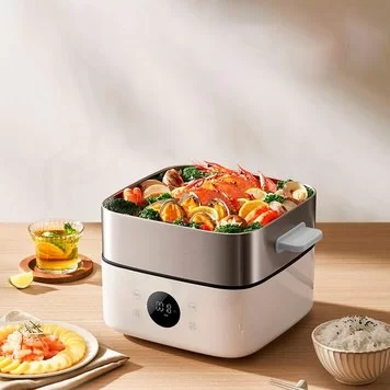 Пароварка электрическая Xiaomi Mijia Multifunctional Electric Steamer S1 13L. MES03 White 2