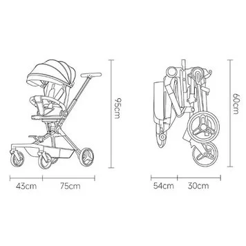 Детская коляска Bebehoo ST301 3