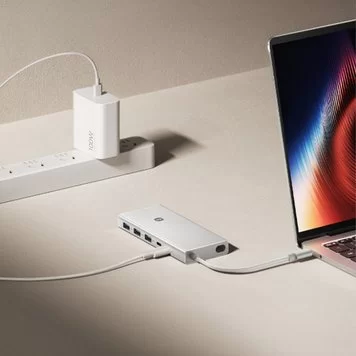 Разветвитель Xiaomi USB-C 10-in-1 Docking Station XMTIO01YM White 3