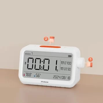 Умный будильник Xiaomi Atuman Duka MT2 White 2