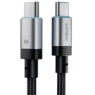 Кабель Xiaomi Cuktech Type-C/Type-C Braided Magnetic 6A 240W 1.5m CMC615 Black CN