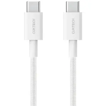 Кабель Xiaomi Cuktech Type-C Type-C Braided 5A 240W 2m CTC520P White CN