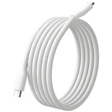 Кабель Xiaomi Type-C Type-C 6A 1m Magnetic Self Storage бел