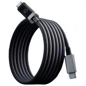   Кабель Xiaomi Cuktech Type-C/Type-C Magnetic с дисплеем 6A 240W 1.5m CMC615P Black CN