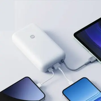 Портативный аккумулятор Xiaomi Mi With Cable USB-C 20000 mAh 33W Quick PB2033 бел 2