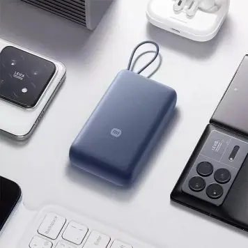Портативный аккумулятор Xiaomi Mi With Cable USB-C 20000 mAh 33W Quick PB2033 чер 2