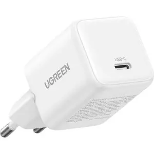   Адаптер питания Ugreen 30W USB-C X513-65013 GaN Fast Charger White EU
