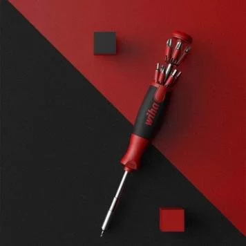 Отвертка с битами Xiaomi wiha 26 in 1 Screwdriver Kit with Hidden Magazine 8