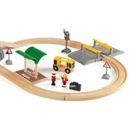 Детская железная дорога Xiaomi MITU Track Building Blocks Sound and Light Train Set