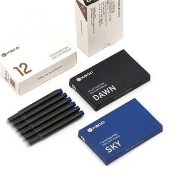 12PCS-Xiaomi-Mijia-Kaco-Disposable-Ink-Sac-Black-Dark-Blue-497160-