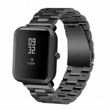 Ремешок металлический для Amazfit Bip Black 1
