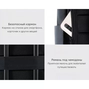 Рюкзак Xiaomi Mi Classic Business Backpack 2 ZJB4172CN Black 8