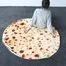 Одеяло с рисунком burrito, pizza blanket 1