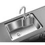 Кухонная раковина Xiaomi Large white single kitchen sink 1