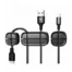Держатель для проводов Baseus Cross Peas Cable Clip (Black) ACTDJ-01 1