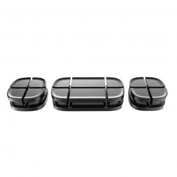 Держатель для проводов Baseus Cross Peas Cable Clip (Black) ACTDJ-01 2