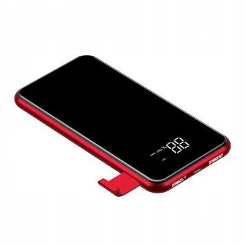 Внешний аккумулятор Baseus Full Screen Bracket Wireless 8000mAh (Red) PPALL-EX09 3