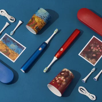 Электрическая зубная щетка Xiaomi Soocas X3U  Van Gogh version Red 3