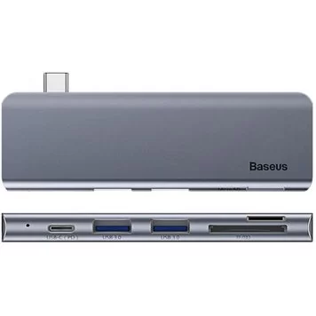 Хаб Baseus Harmonica 5-in-1 HUB Adapter 1