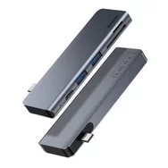 Хаб Baseus Harmonica 5-in-1 HUB Adapter