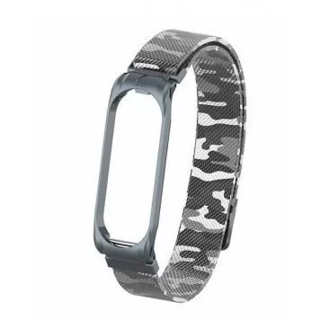 Ремешок миланский с магнитом для Mi band 3 4 Military в ас-те 1
