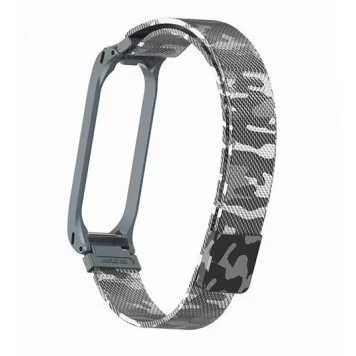 Ремешок миланский с магнитом для Mi band 3 4 Military в ас-те 2