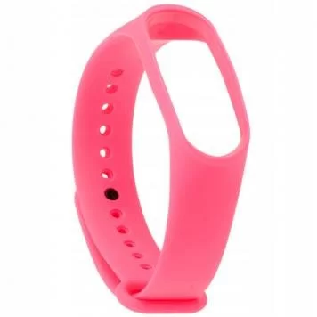 Ремешок night glow (фосфорный) для Mi band 3 4 Pink